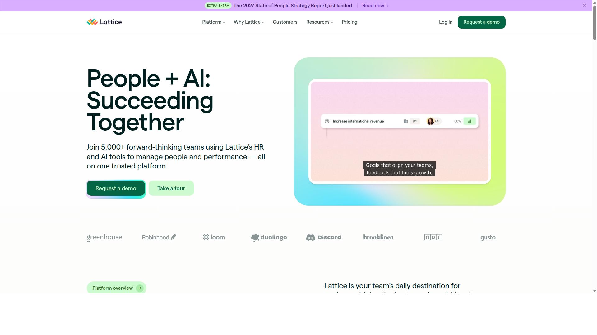 Lattice website